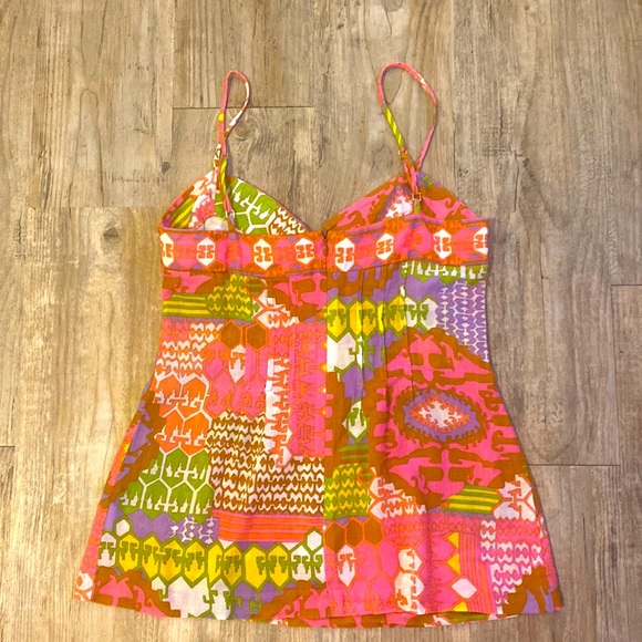 Trina Turk Los Angeles summer tank top! Size 0! - Picture 2 of 3